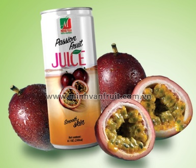 Canned Passion Fruit Juice 1