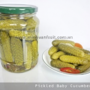 Canned Pickled Cucumber 3-6cm 720ml 1
