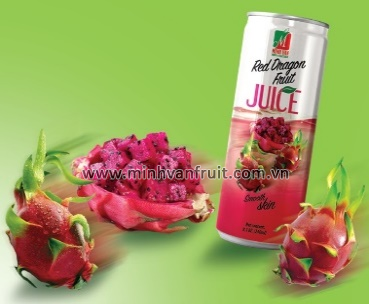 Canned Red Dragon Fruit Juice 1