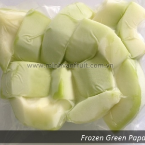 Frozen Green Papaya Chunks 1