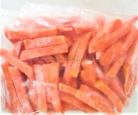 Frozen Orange Sweet Potato Sticks 1