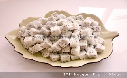 Frozen White Dragon Fruit Dices 1
